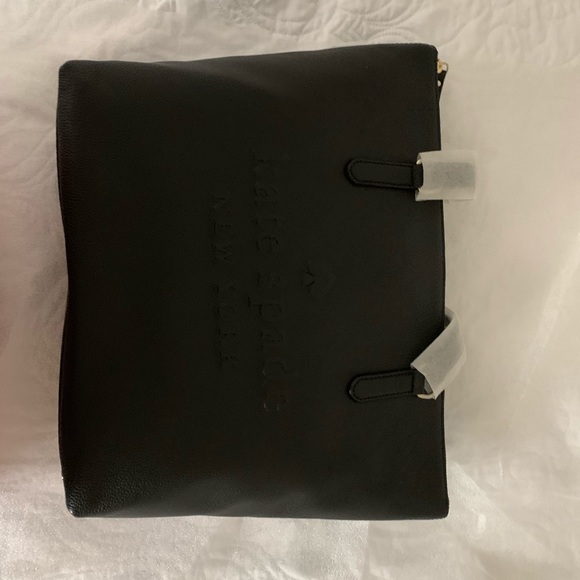 Kate Spade Black Tote NWT - Picture 4 of 8